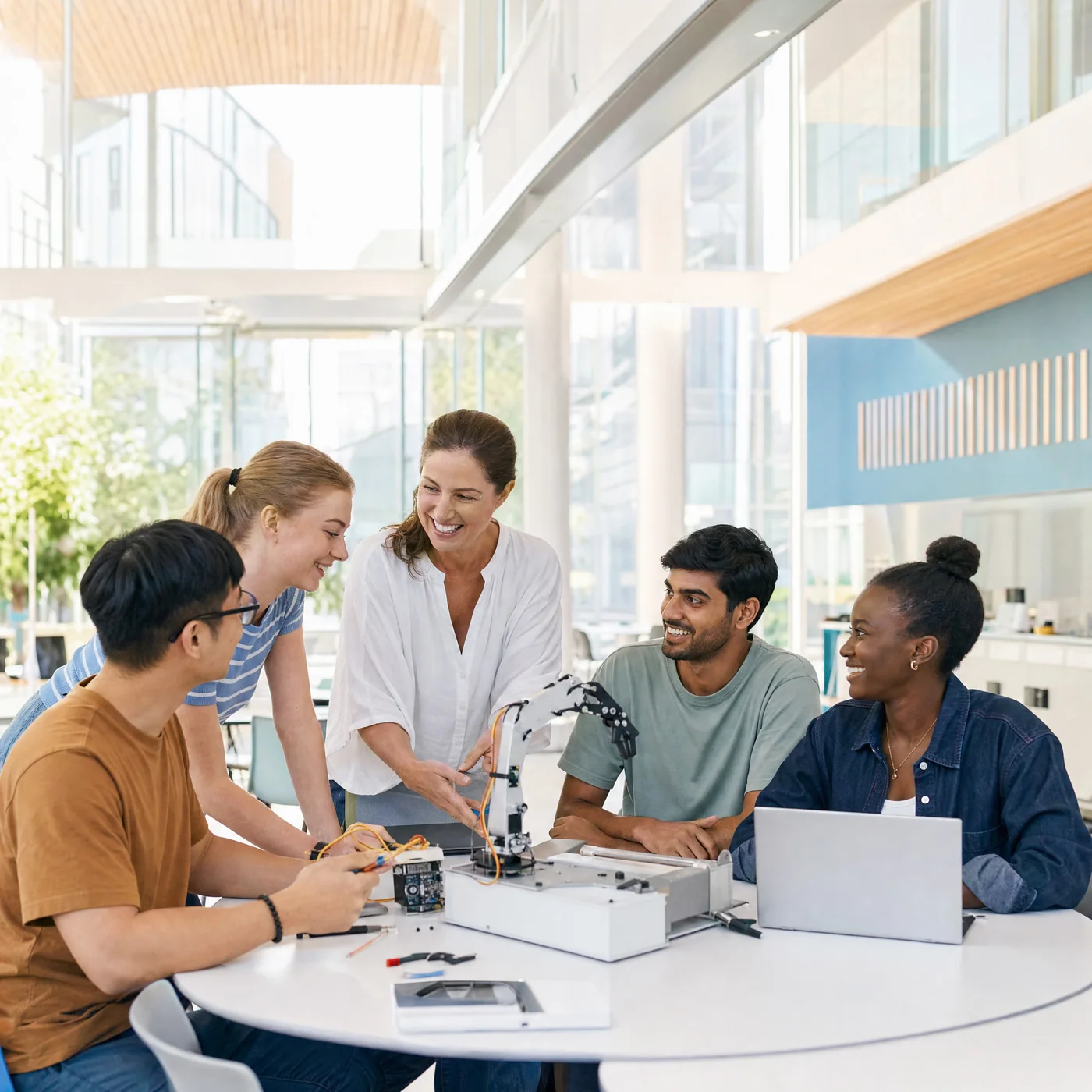 Illustrative collaborative learning studio